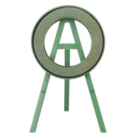 Nuolux 1pc Plastic Wreath Rack Funeral Wreath Stand Fresh Flower Rack