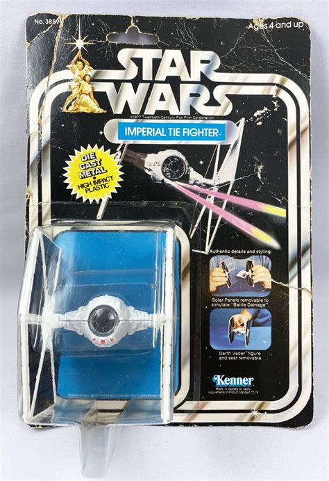 Star Wars 1978 Kenner Diecast Vehicle 21back Imperial Tie Fighter