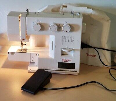 Bernina Bernette Sewing Machine Bundle Foot Pedal Soft Cover