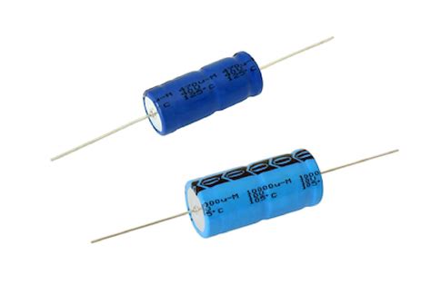 Vishay Introduced Miniature Axial Aluminum Electrolytic Capacitors To