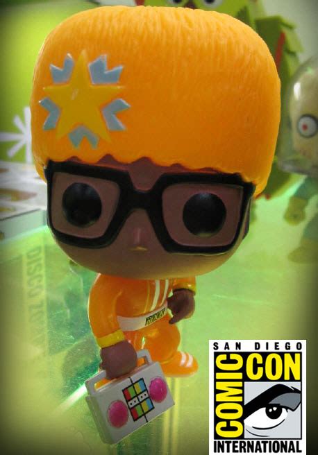 Sdcc Dj Lance Rock Yo Gabba Gabba Glow Pop Vinyl