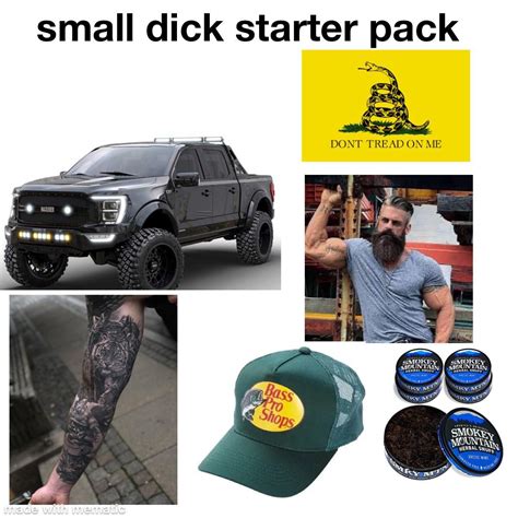 Small Dick Starter Pack R Starterpacks Starter Packs Know Your Meme