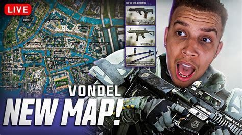 LIVE NEW WARZONE MAP VONDEL SEASON 4 UPDATE YouTube