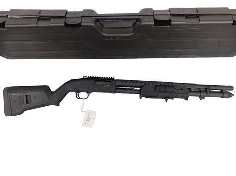 Used Mossberg 590 Tactical 12 Gauge Pump Shotgun 20in Barrel W Magpul