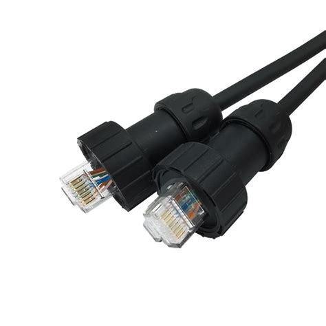 Network Ip Waterproof Housing Utp Or Ftp Waterproof Rj Plug China