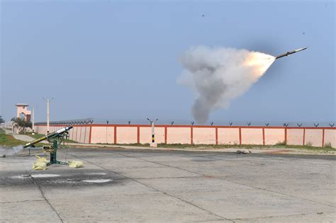 Drdo Successfully Flight Tests Very Short Range Air Defence System