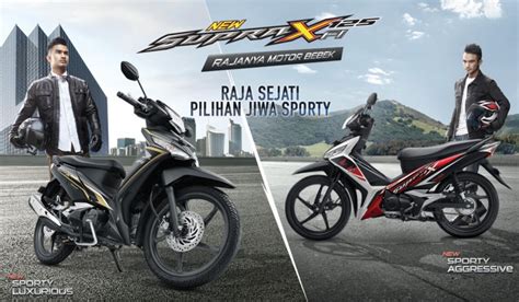 Keren Tampilan Baru New Supra X 125 FI Trio Motor