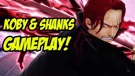 NEW SHANKS AND KOBY GAMEPLAY AND SCREENSHOTS ONE PIECE PIRATE WARRIORS