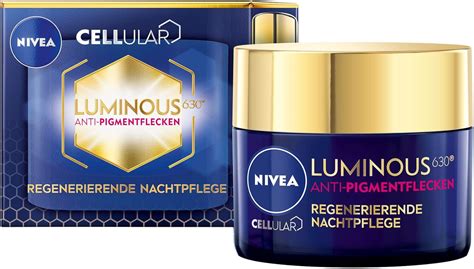 Nivea Cellular Luminous Crema De Noche Antimanchas Ml Crema