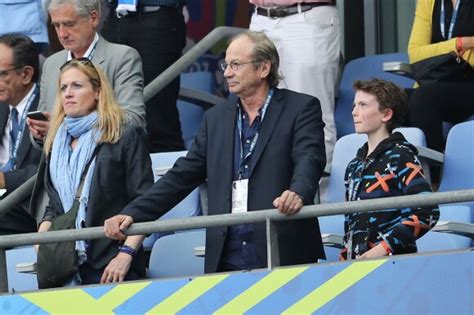 Photo Patrick Chesnais Et Son Fils Victor Au Match D Ouverture De L