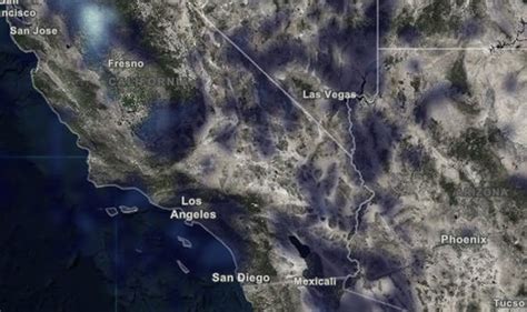 Sylmar fire map: Fires explode in Los Angeles, California sparking mass ...