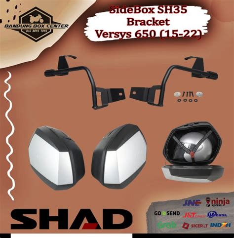 Jual Box Shad SH35 Sidebox Dan Bracket 3P System Versys 650 Side Box