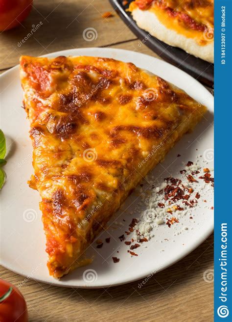 Warm Homemade Italian Cheese Pizza Stock Image Image Of Delicious