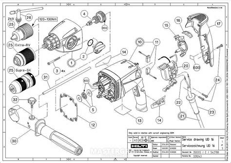 Exploring The Hilti Dd 150 U A Comprehensive Parts Diagram