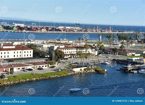 Port Of San Pedro In Los Angeles California Editorial Photo Image Of