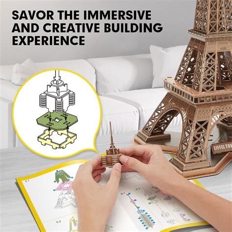 D Cubicfun Eiffel Tower Ds H Pandashop Md