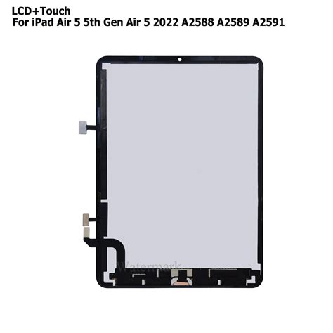 Ecran Lcd Noir Pour Apple Ipad Air E G N A Wifi