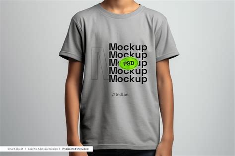 Oversized Tee Mockup Premium AI Generated PSD