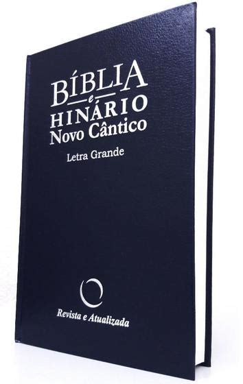 B Blia E Hin Rio Novo C Ntico Letra Grande B Blia Magazine Luiza