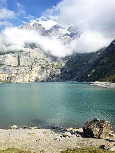 Oeschinensee Wanderung Traumhafte Aussicht Vom Heuberg