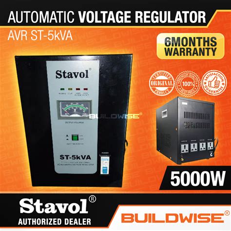 Stavol Avr Power Supply Watts Automatic Voltage Regulator St Kva