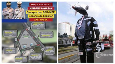 Ada Demo Buruh Di Gedung DPR Polisi Siapkan Rekayasa Lalu Lintas