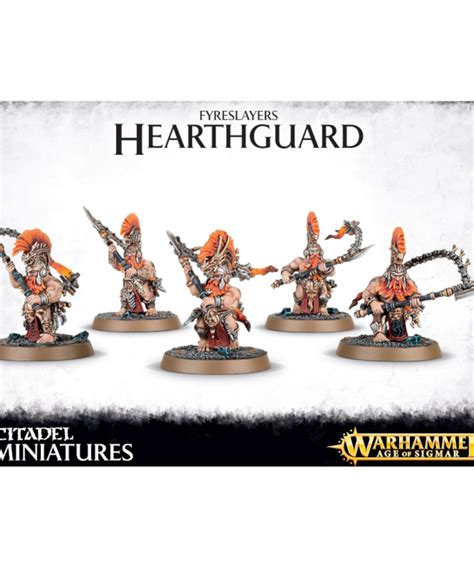 Warhammer Age Of Sigmar Fyreslayers Hearthguard Discount Games Inc