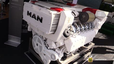 2020 Man V12 2000hp Marine Engine Walkaround 2020 Fort Lauderdale