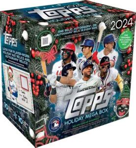 Topps Holiday Baseball Mega Box Checklistcenter