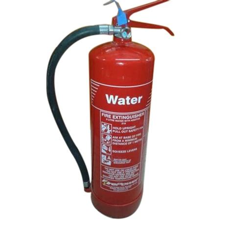 Mild Steel A Water Based Fire Extinguisher Capacity Liters