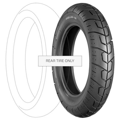 Bridgestone Molas Ml16 400 10 60j Tubelss Rear Bsw American Moto Tire