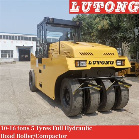 Tons Tyres Full Hydraulic Road Roller Compactor Roller And