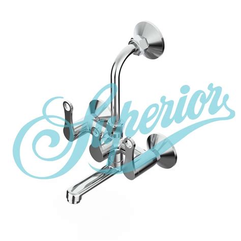 Superior Three Handle In Wall Mixer For Bathroom Fitting Size