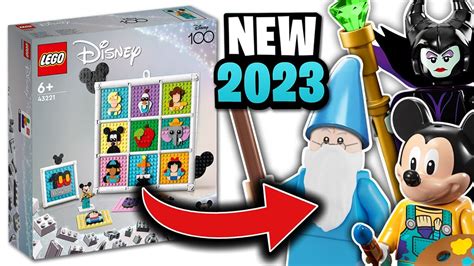 Lego Disney 100 Years Of Disney Animation Icons Disney Celebration Set ...
