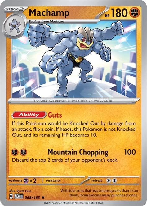 Machamp [Holo] #68 Prices | Pokemon Scarlet & Violet 151 | Pokemon Cards