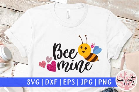 Bee Mine Graphic By CoralCutsSVG Creative Fabrica