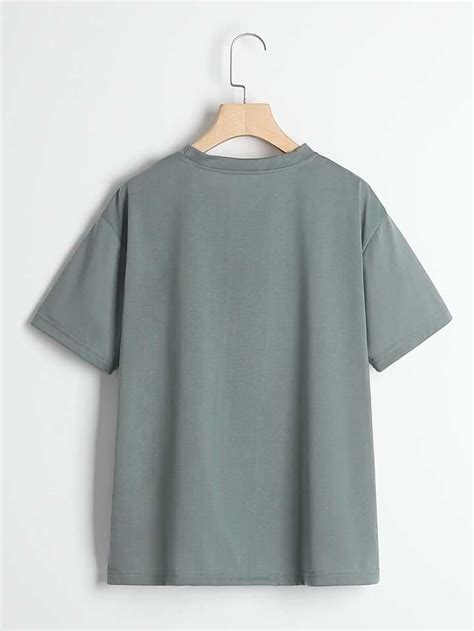 Solid Round Neck Tee Round Neck Tees Mens Tees Tees