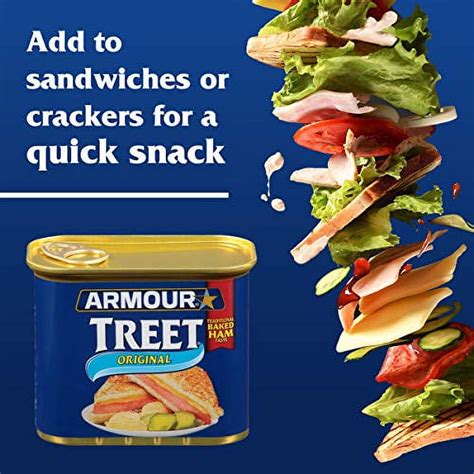 Armour Star Treet Luncheon Loaf Canned Meat 12 Oz Pack Of 12