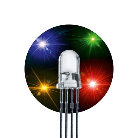 Lumetheus LED Diodes électroluminescentes 5mm 5 mm RGB 25 pièces Rouge