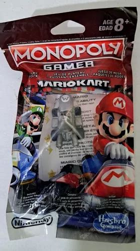 Monopoly Gamer Mario Kart Power Pack Mario De Metal Env O Gratis