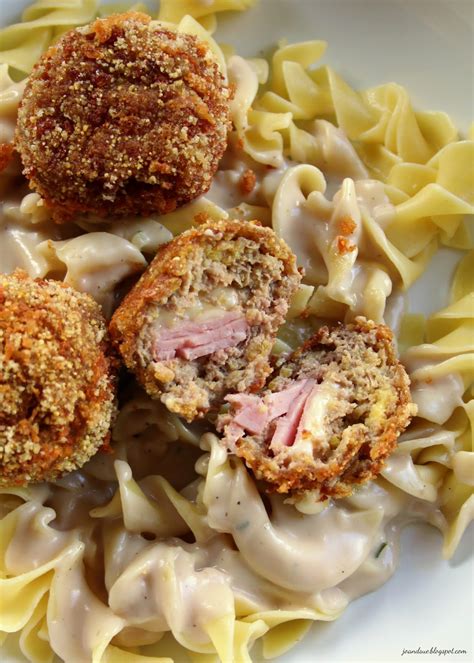 Jo And Sue Chicken Cordon Bleu Meatballs