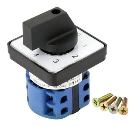 Selector Posiciones Amperes Industrial Switch