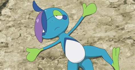 Pokémon Master Journeys Part 2 Meet Sobble A Water Lizard Who S All About Personal Space Meaww