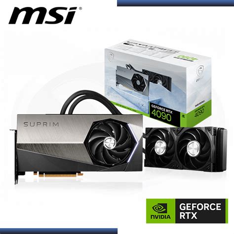 MSI GeForce RTX 4090 SUPRIM X 24G Carte Graphique GPU RTX 4090 GDDR6X