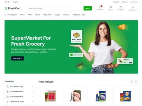 Freshcart Ecommerce Html Template Bootstrap Themes