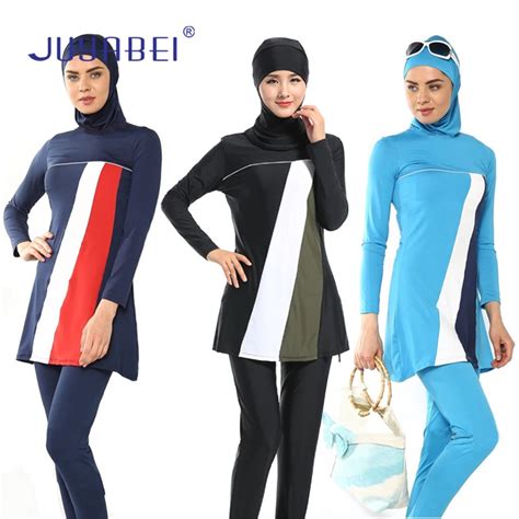 Juyabei Summer Women Muslim Swimming Islam Clothes Islamic Swimsuit