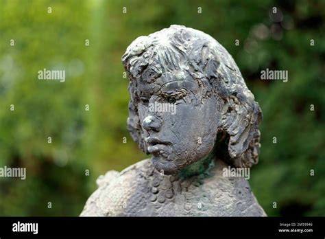 Cimitero Monumentale Historic Cemetery In Milan Lombardy Italy A