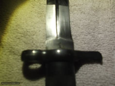 Swedish M1896 Bayonet With Scabbard And Frog Made By Karl Gustaf