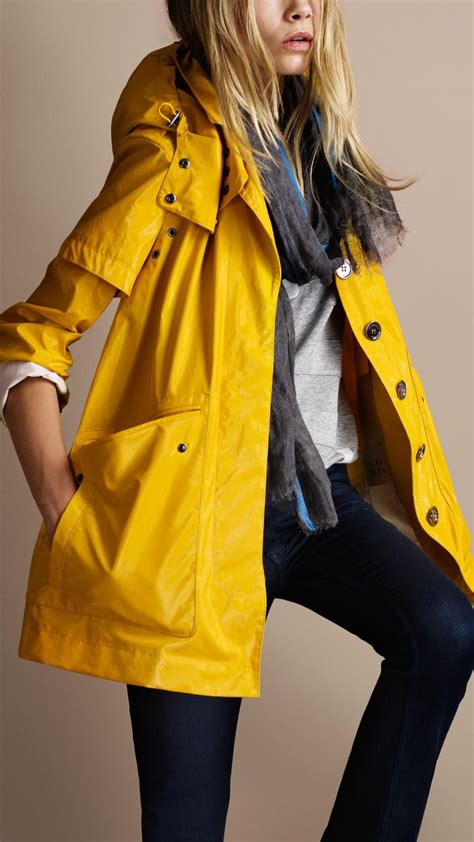 Big Yellow Rain Coat Trench Coats Women Raincoats For Women