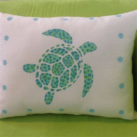 Sea Turtle Pillow - Etsy